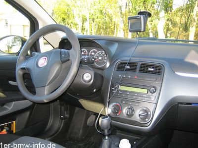 Fiat Punto - Übersichtliches Amaturenbrett